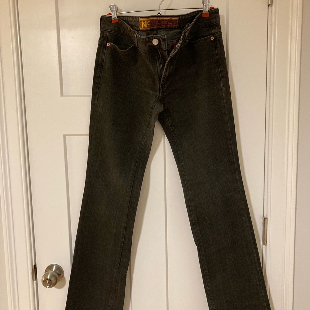 SOLD ‘Notify’ Designer Italian black Jeans